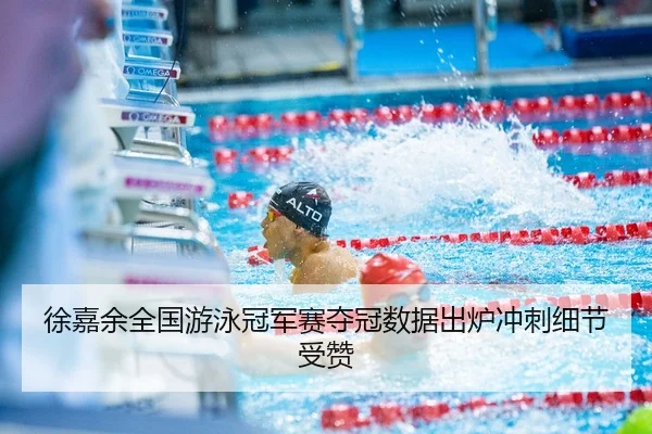 徐嘉余全国游泳冠军赛夺冠数据出炉冲刺细节受赞
